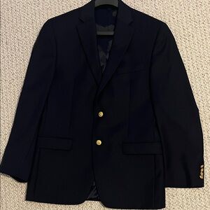 Lauren Ralph Lauren Classic Men's Navy Blazer with Gold Buttons